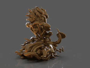 Chibi Luffy Nika 3D Print Model
