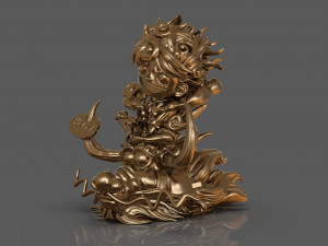 Chibi Luffy Nika Modello di stampa 3D