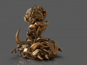 Chibi Luffy Nika Modello di stampa 3D