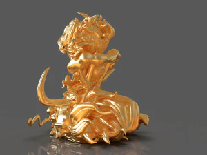 Chibi Luffy Nika 3D Print Model