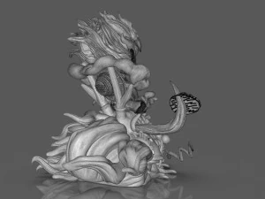 Chibi Luffy Nika 3D Print Model
