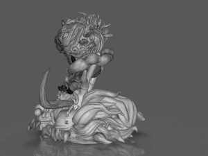 Chibi Luffy Nika 3D Print Model