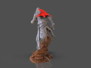 Dark Souls 3 Soul Of Cinder Sculpture 3D Print Model