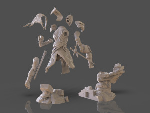 Dark Souls 3 Soul Of Cinder Sculpture 3D प्रिंट मॉडल