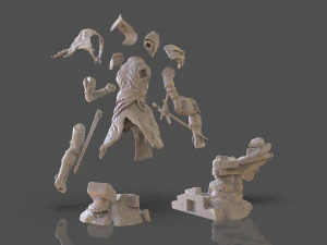 Dark Souls 3 Soul Of Cinder Sculpture 3D Print Model