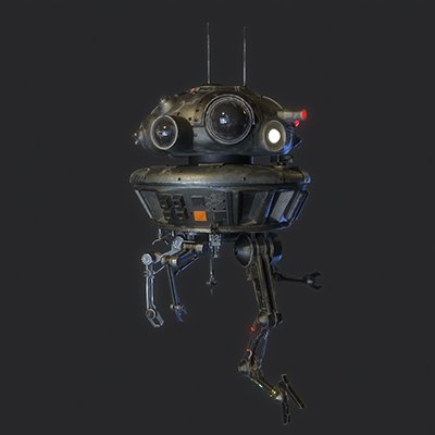 Arakyd Viper Probe Droid Modelo 3D .c4d .max .obj .3ds .fbx .stl .blend 