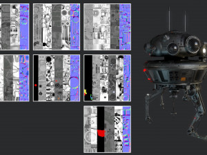 Arakyd Viper Probe Droid Modelo 3D