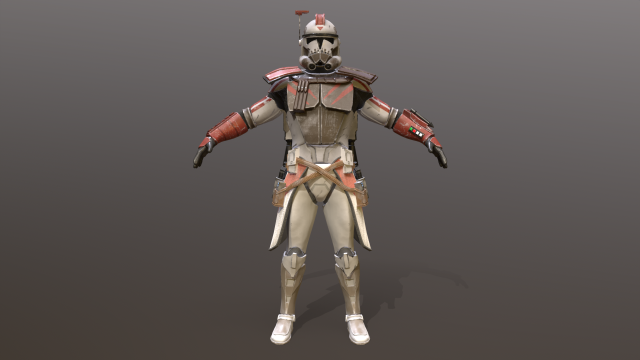 Arc Clone Trooper 3D-Modell .c4d .max .obj .3ds .fbx .stl .blend 