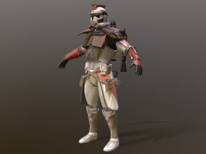 Arc Clone Trooper 3D-Modell