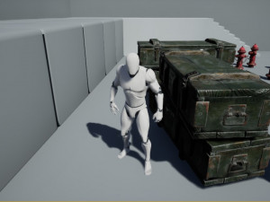 Military Wooden Box Modello 3D