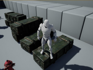 Military Wooden Box Modello 3D
