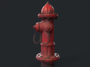 Urban Fire Hydrant 3D Model
