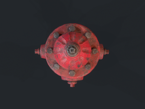 Urban Fire Hydrant Model 3D