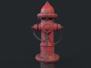 Urban Fire Hydrant 3D Model