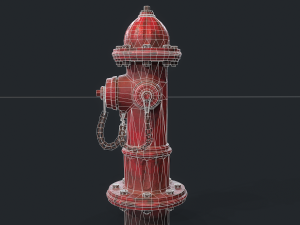 Urban Fire Hydrant Model 3D