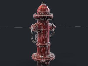 Urban Fire Hydrant Model 3D