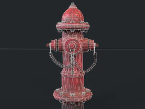 Urban Fire Hydrant 3D Model