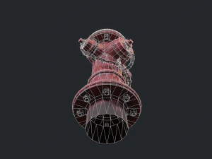 Urban Fire Hydrant 3D Model