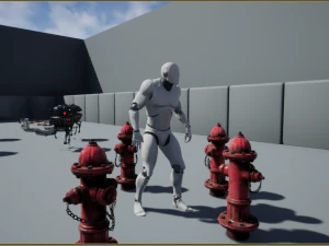 Urban Fire Hydrant 3D Model