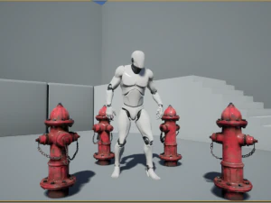 Urban Fire Hydrant 3D Model