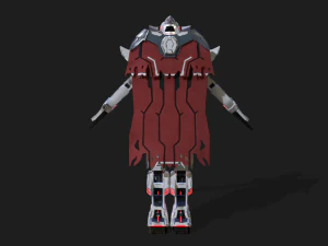 PSO2 Solo Feminino e Macho Dolorido Modelo 3D