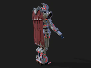 PSO2 Solo Feminino e Macho Dolorido Modelo 3D