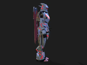 PSO2 Solo Feminino e Macho Dolorido Modelo 3D