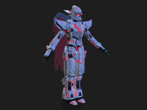 PSO2 Solo Feminino e Macho Dolorido Modelo 3D