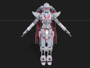 PSO2 Solo Feminino e Macho Dolorido Modelo 3D