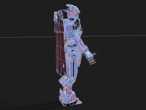 PSO2 Solo Feminino e Macho Dolorido Modelo 3D