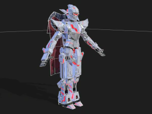 PSO2 Solo Feminino e Macho Dolorido Modelo 3D