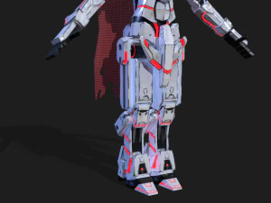 PSO2 Solo Feminino e Macho Dolorido Modelo 3D