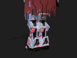 PSO2 Solo Feminino e Macho Dolorido Modelo 3D