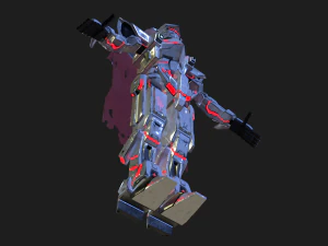 PSO2 Solo Feminino e Macho Dolorido Modelo 3D