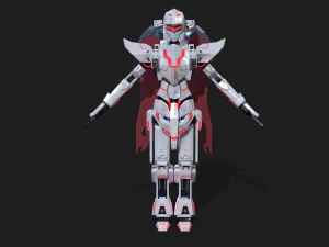 PSO2 Solo Feminino e Macho Dolorido Modelo 3D