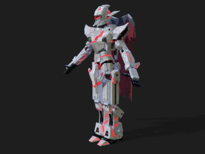 PSO2 Solo Feminino e Macho Dolorido Modelo 3D