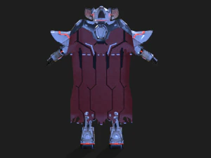 PSO2 Solo Feminino e Macho Dolorido Modelo 3D