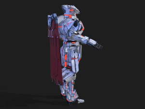PSO2 Solo Feminino e Macho Dolorido Modelo 3D