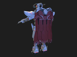 PSO2 Solo Feminino e Macho Dolorido Modelo 3D