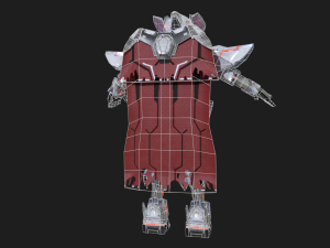 Cast Male SORO 3Dモデル