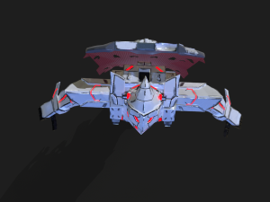 Cast Female SORO 3D Model