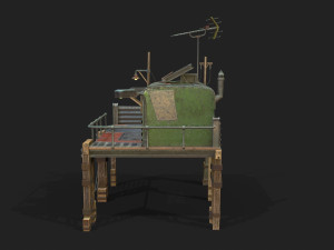 Metal Shack 3D-Modell