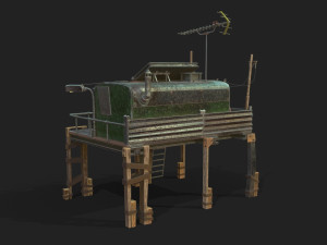 Metal Shack 3D-Modell