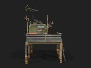 Metal Shack 3D-Modell