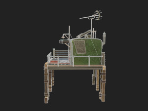 Metal Shack 3D-Modell