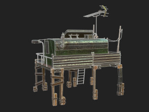 Metal Shack 3D-Modell
