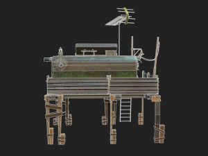 Metal Shack 3D-Modell
