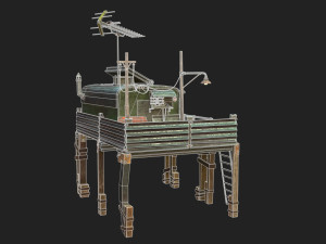 Metal Shack 3D-Modell