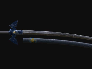 マスターカタナ 3Dモデル