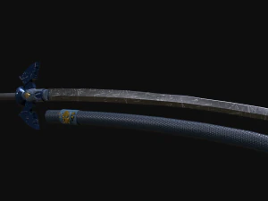 마스터 카타나 3D 모델